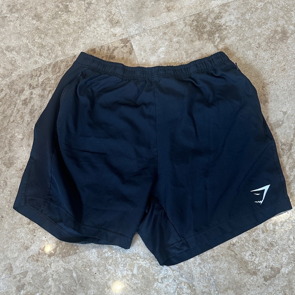 Gymshark Men's Black Athletic Shorts